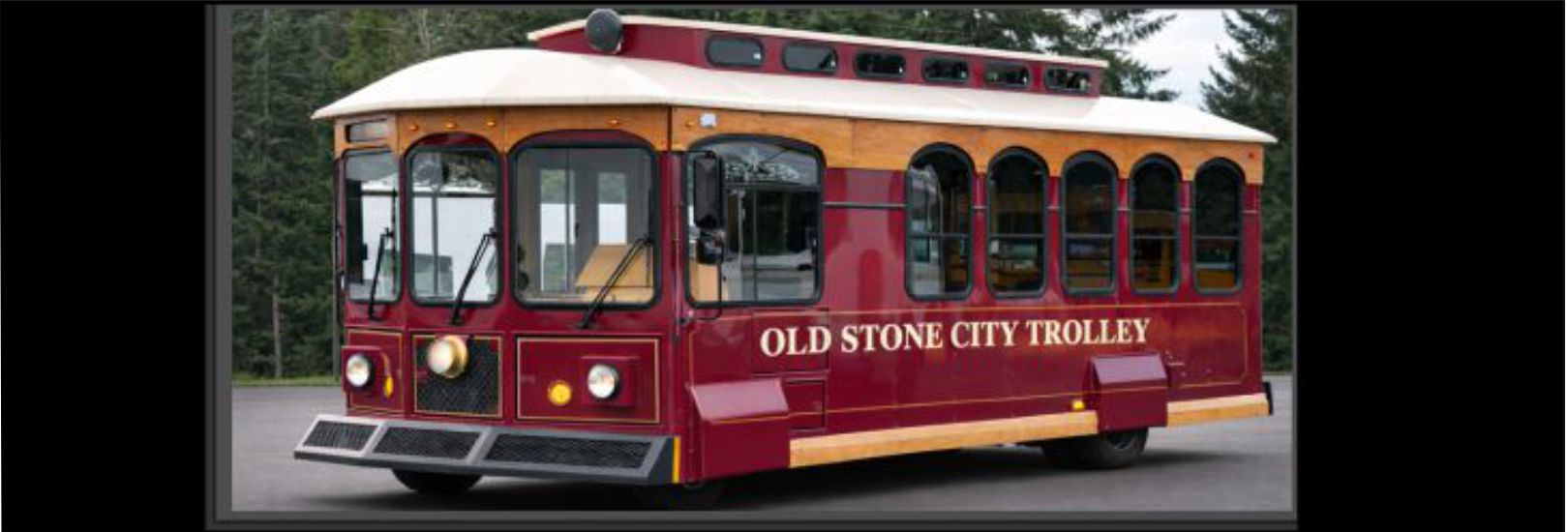 Old Stone City Trolley Image