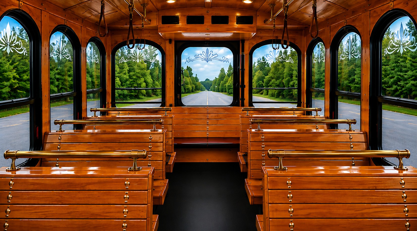 Old Stone City Trolley