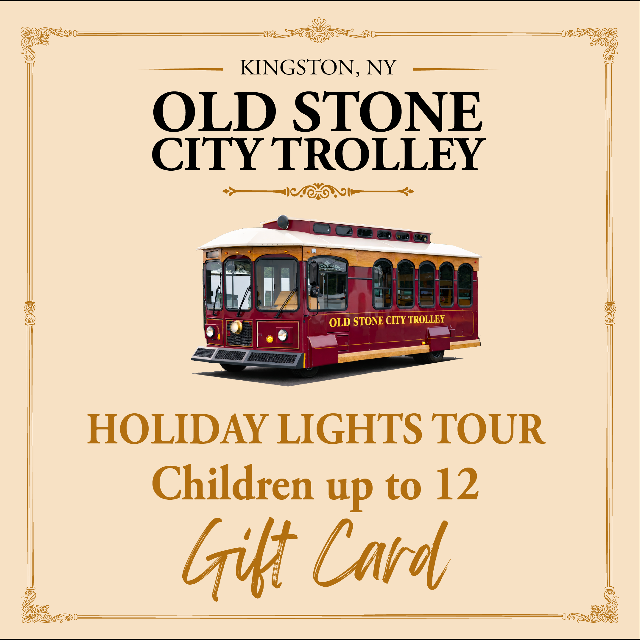 Holiday Lights Child Gift Card